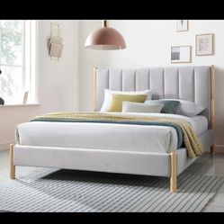Queen Bed Frame With Mattress