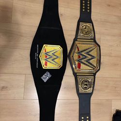WWE UNIVERSAL REPLICA TITLE W/JOHN CENA PLATES