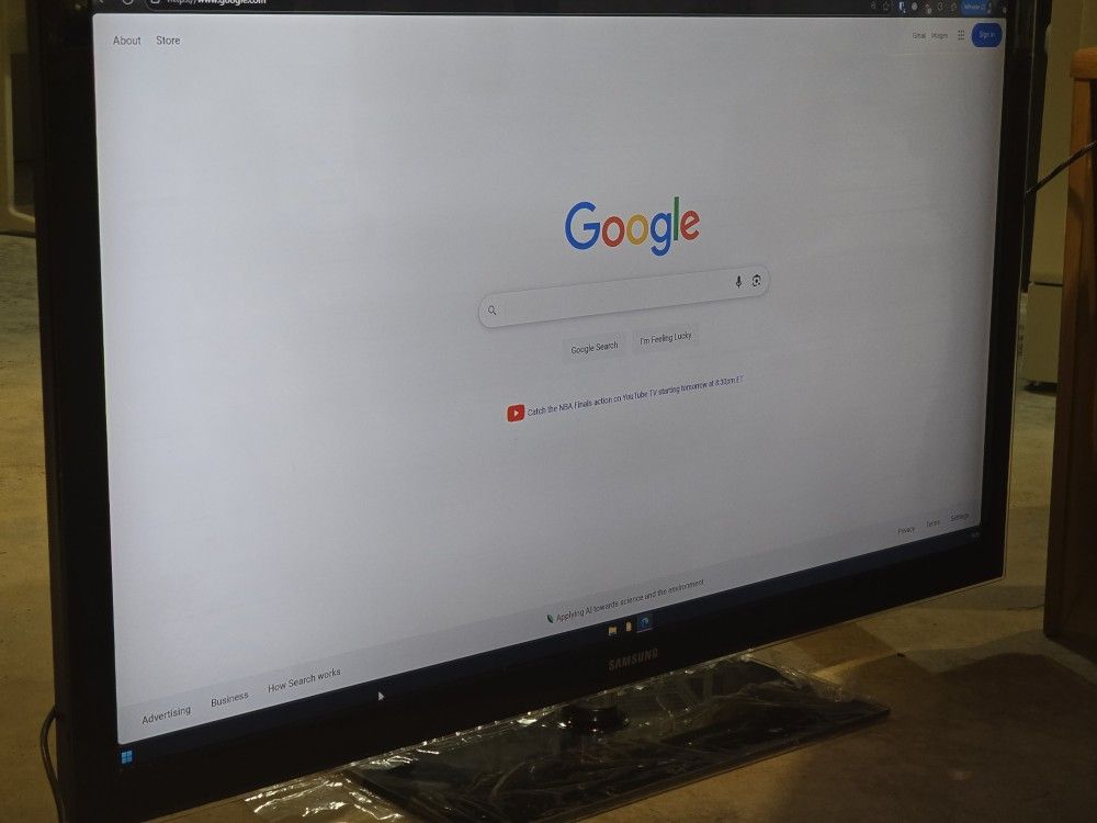 55" Samsung HDTV W/Remote