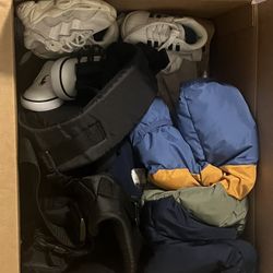 Box Of Various Baby clothes