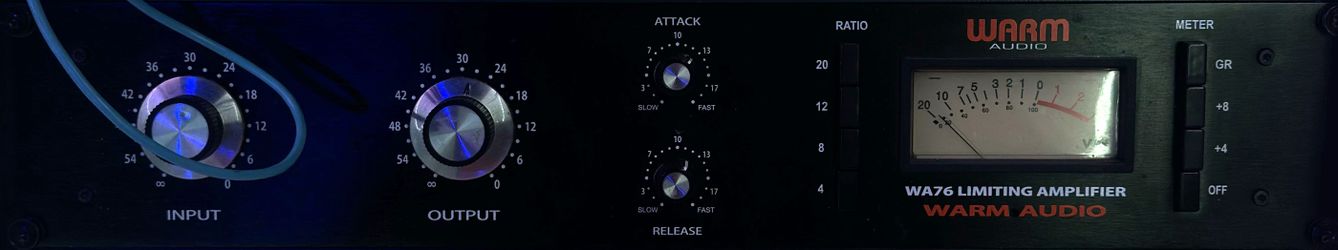 Warm Audio WA76 FET Compressor — Meter Light Out