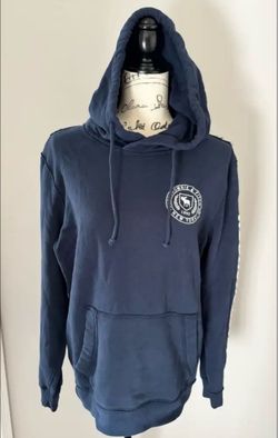 Lot of 2 Abercrombie & Fitch Hoodies - Navy Blue & Gray. Size M