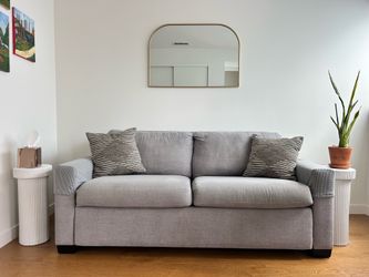 Living Spaces Ethan Full Size Futon Sleeper (74"W x 36"D x 34"H).