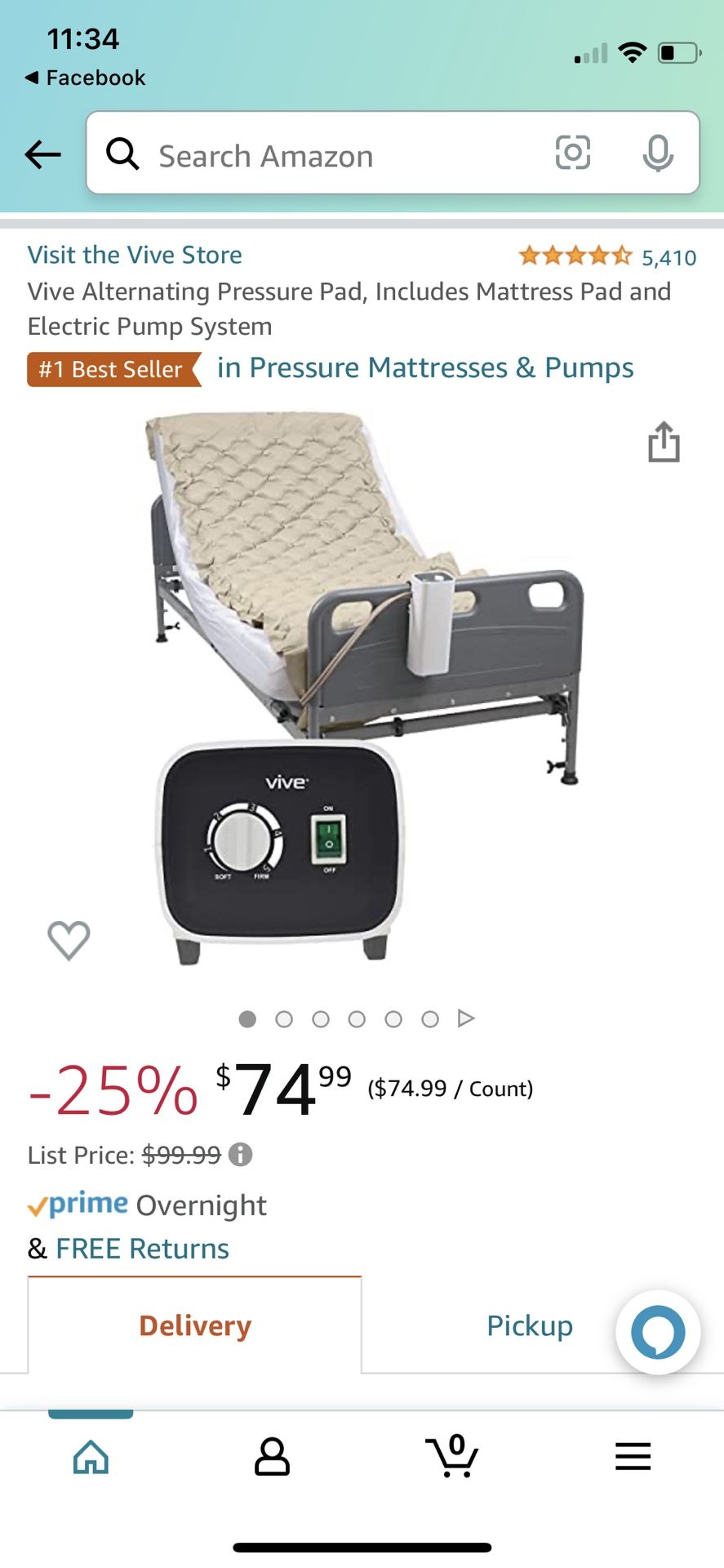 Air Mattress And pump To Prevent bed sores 