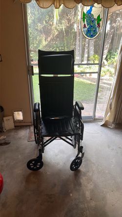High-Back Transport Wheelchair