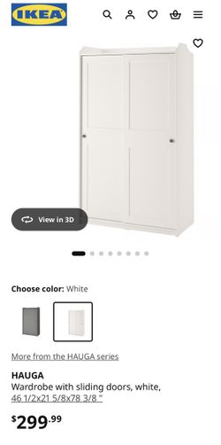 Sliding wardrobe/closet