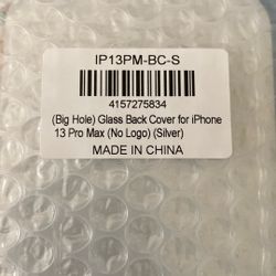 iPhone 13 Pro Max Glass Back Cover 