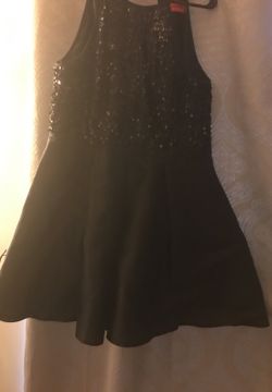 Black evening dress