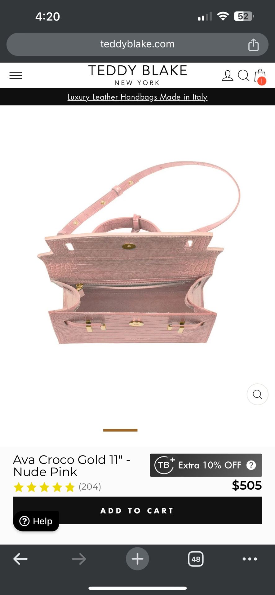 Teddy Blake Bag