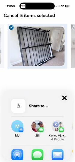 King size bed frame