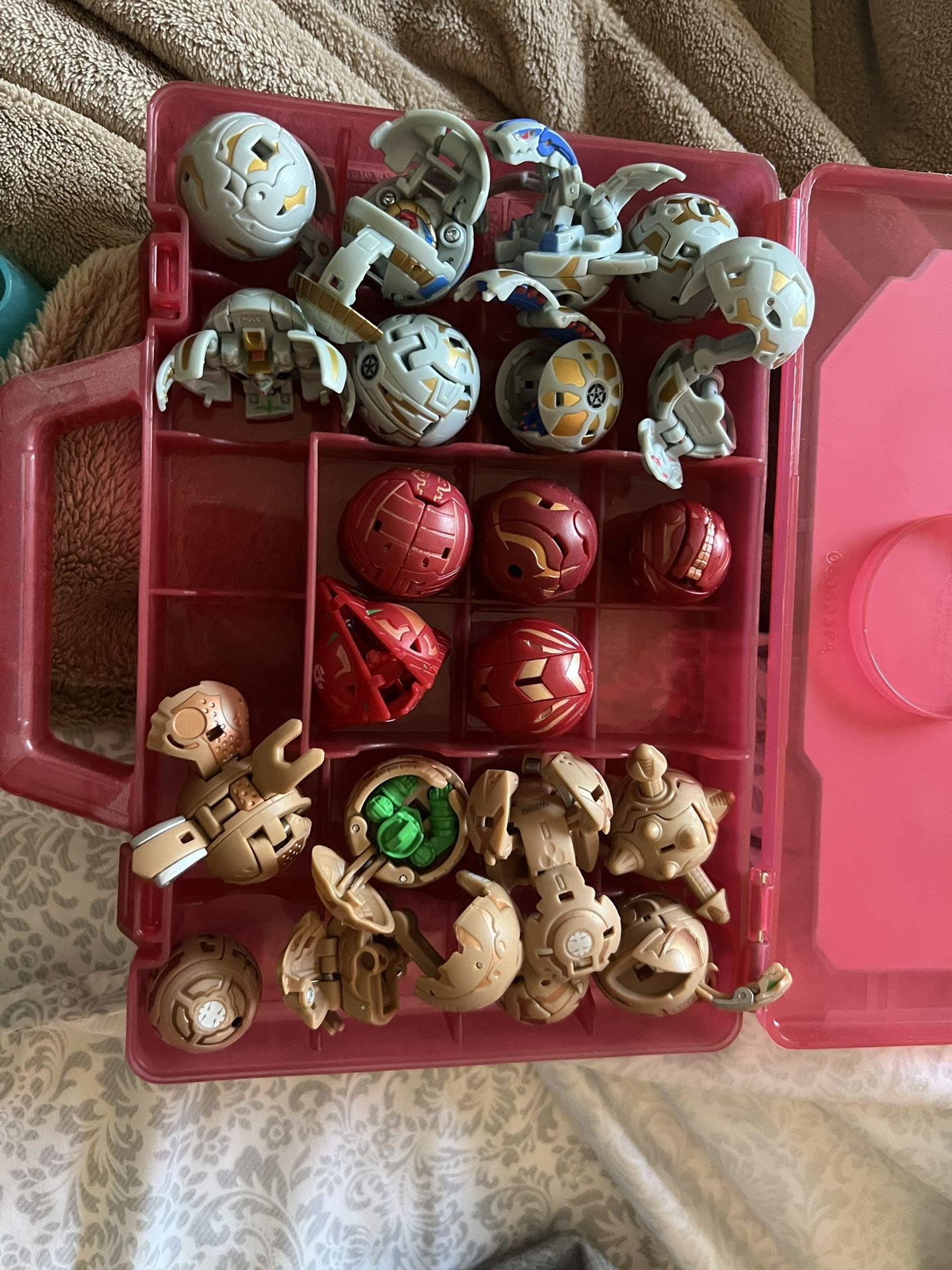 Collection of Bakugan Balls and Cards