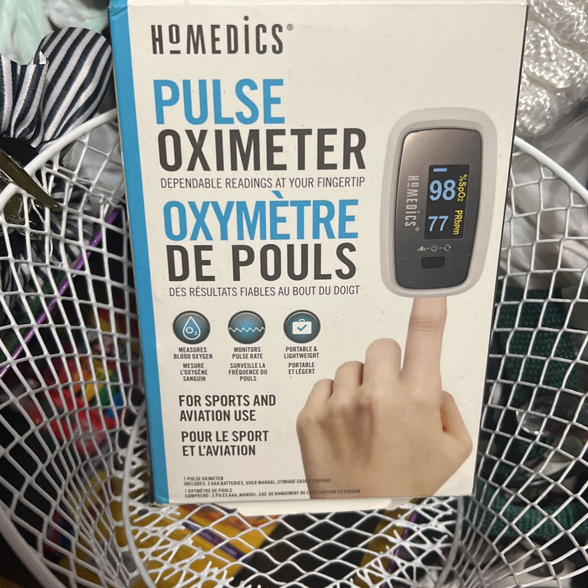 Pulse Oximeter For Finger