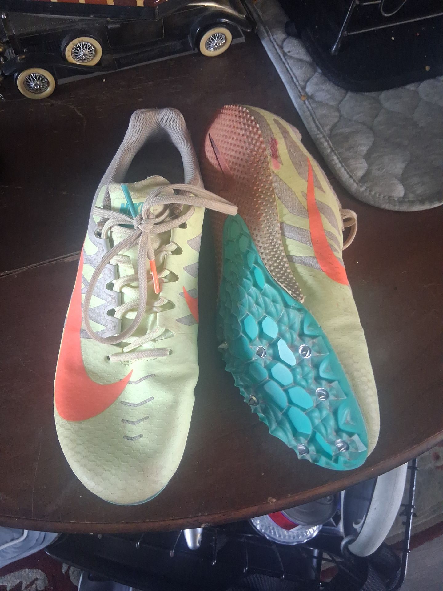 Nike track shoes