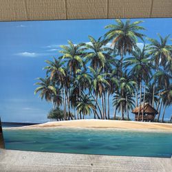 Large Beach Picture 