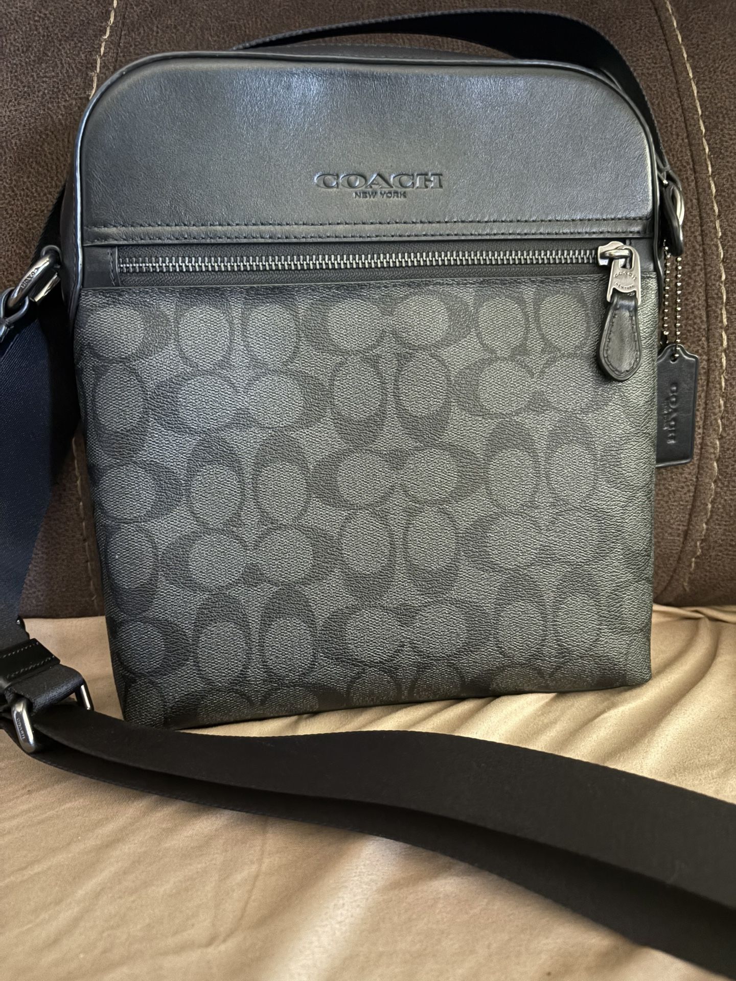 COACH Houston Flight Bag In Signature Canvas