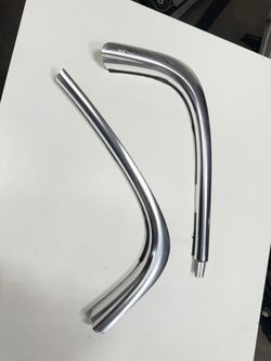 E90 BMW rear door window trim chrome