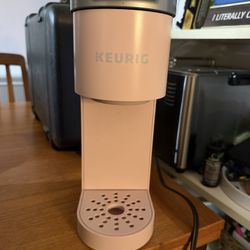 Pink Keurig Mini Coffee Maker