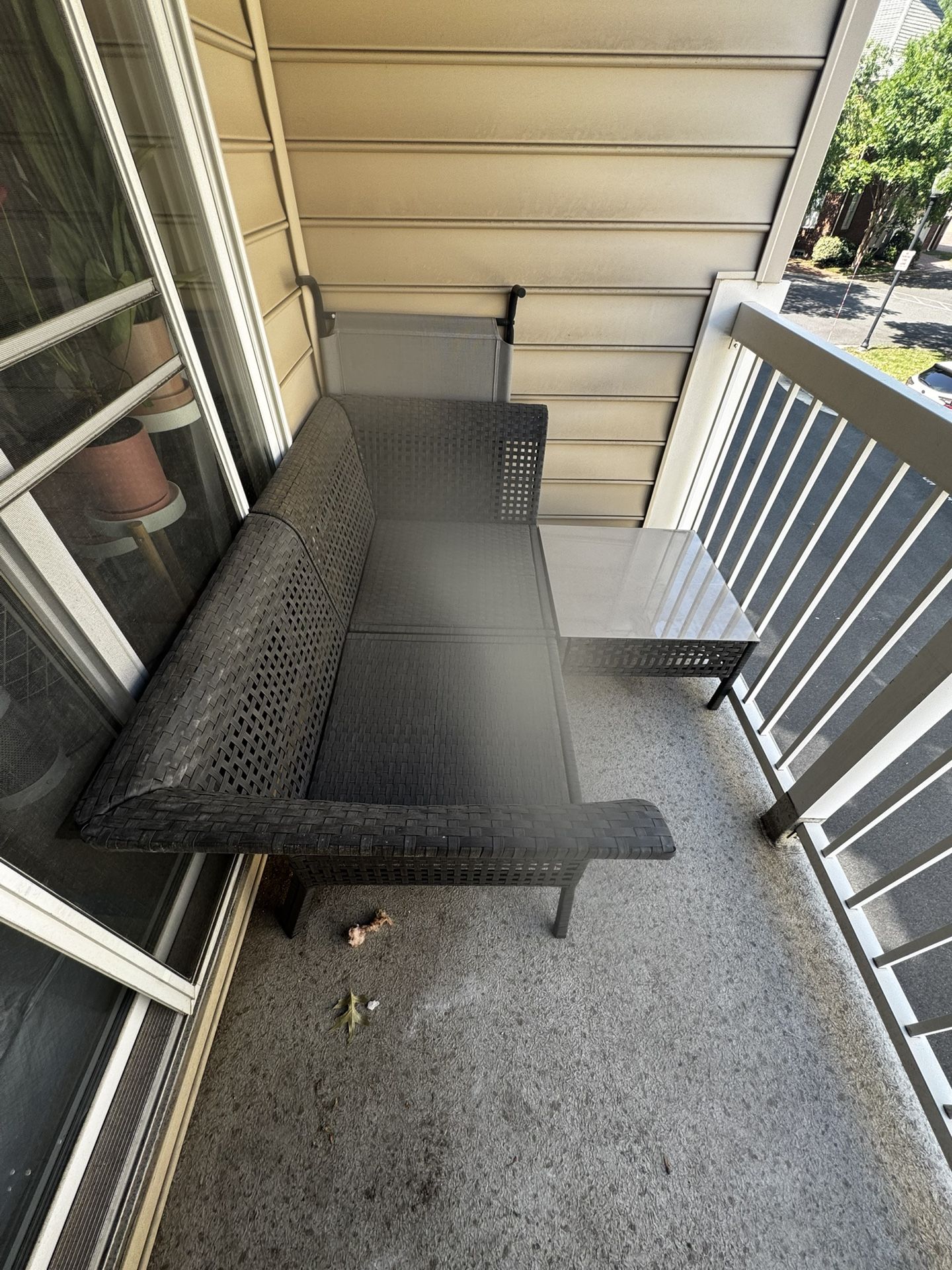 IKEA Outdoor Wicker Patio Set
