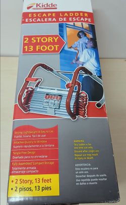 Kidde 2-Story Escape Ladder – 13 Foot 🔥🪜