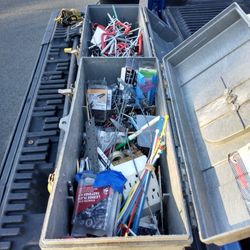 Two Toolbox With A Lot Of Art And Ends