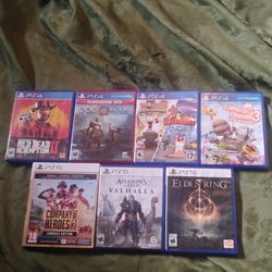 PlayStation 4 And PlayStation 5 Games Trade 