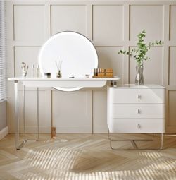 black vanity desk set , storage drawers(AP24) I Have In Black Same Style 
