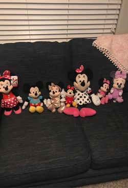 Minnie and Mickey Mouse