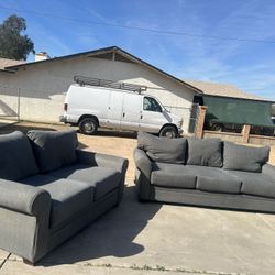 Couches Set.  $350 Deliver Free Today.     Pet Friendly 