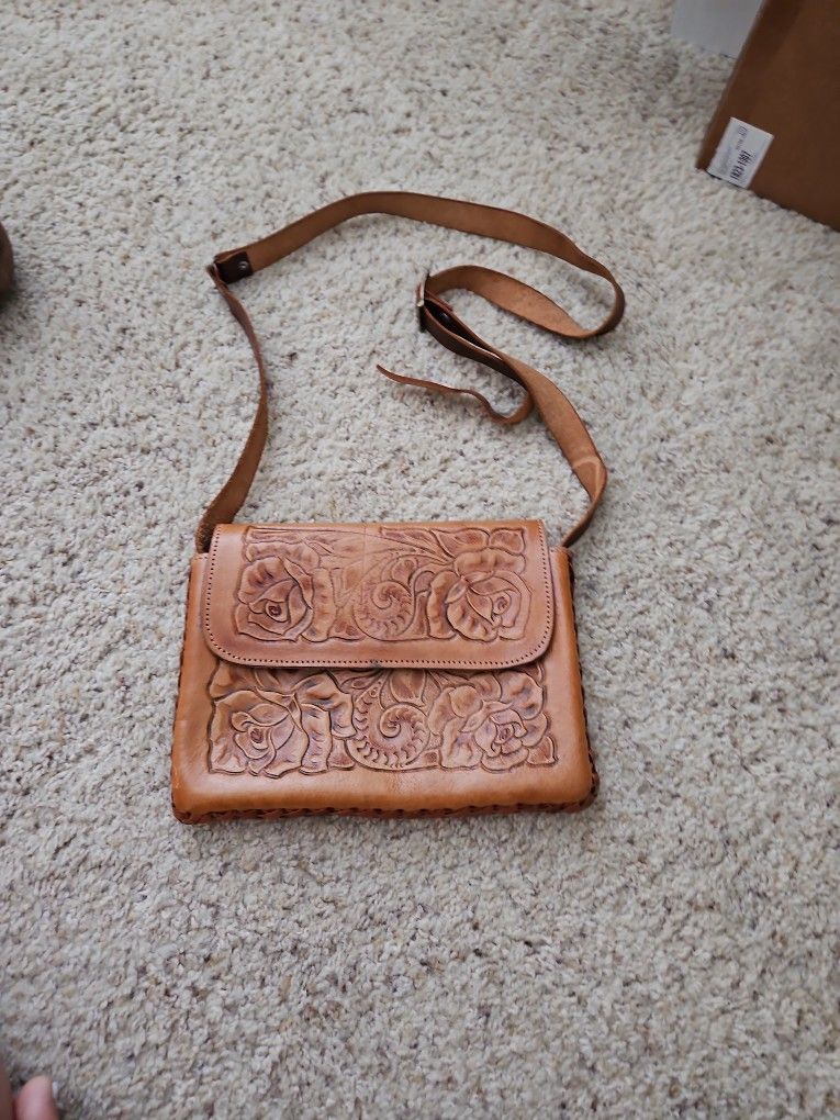 Leather Cross Body Bag