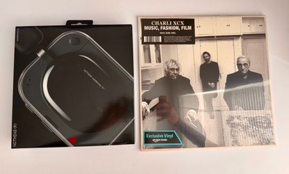 Brand New Sealed Nothing Headphone (a) 2026 Wireless Black + Charli XCX Vinyl