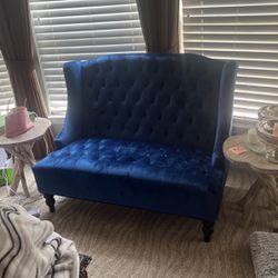 Blue Foyer Couch