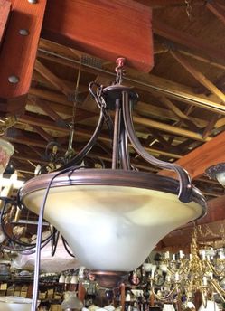 Hanging ceiling fixture
