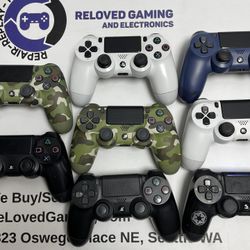 Playstation 4 Controllers - All Tested No Issues - Two Month Warranty - For Sale Or Trade