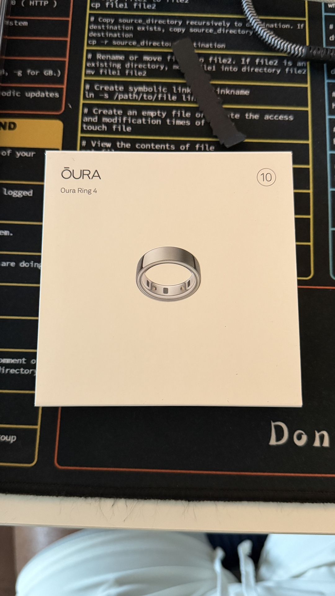 Oura Ring 4 - Silver - Size 10 (new Sealed Box)