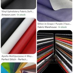 In Need Of A Vinyl / Upholstery fabric Or Any Other Fabric 