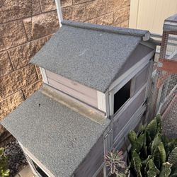 Chicken  Coop For Raining Weather 