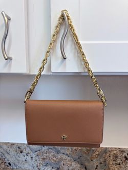 Tory Burch Leather Chain Shoulder Bag