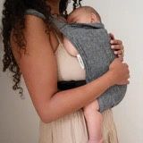 NIB Hope & Plum Lark baby carrier (long/obsidian)