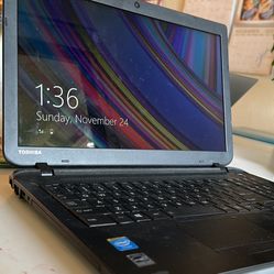 Toshiba Satellite 15.6” Laptop