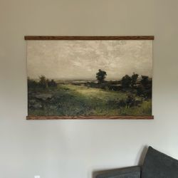 Extra Large Vintage Canvas Tapestry Wall Art 