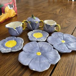 Flower Tea Set For Kids