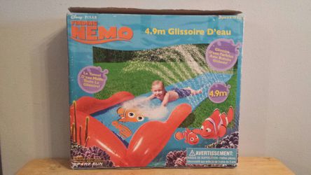 Finding Nemo water slide
