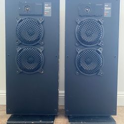 JBL 630 Floor Speakers Pair Vintage - Untested - Project / Repairf
