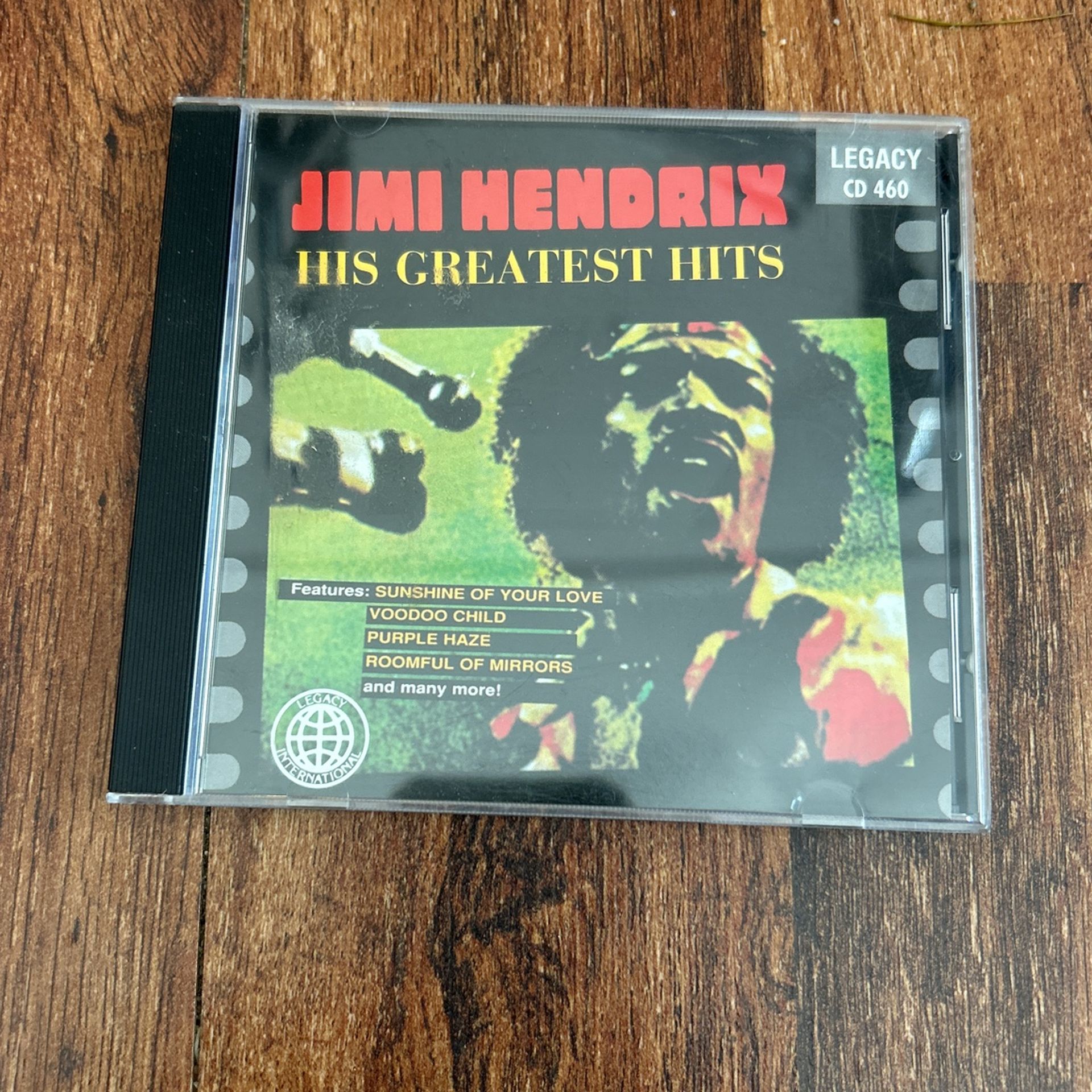 CD. Jimi Hendrix. His Greatest Hits