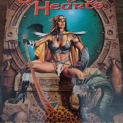 Savage Hearts sketch book 1990s rare