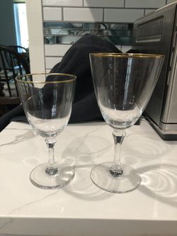 Lenox Crystal Gold Trim Glassware 