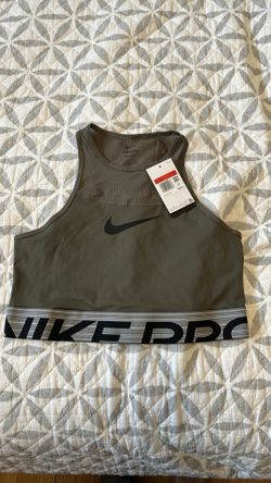 Nike Pro Olive And Black Sports Top