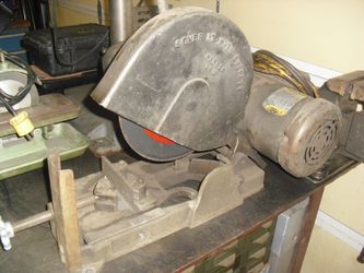 Everett chop saw metal cutting chopsaw