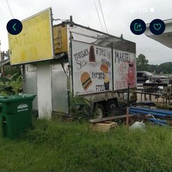 BBQ Concessions Trailer Ready To Go