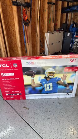 TCL 58" 4K TV